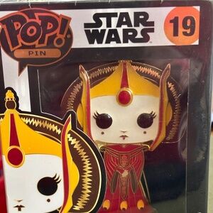 POP! Pin "Queen Amidala" Star Wars 19 UNOPENED